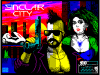 Ностальгия и киберпанк: Вышла новая приключенческая игра для ZX Spectrum 128k — S1NCLA1R C1TY
