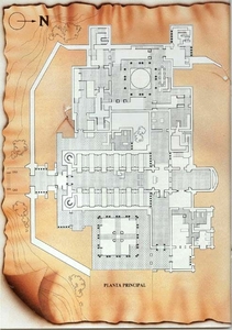 Карта Преступление в аббатстве