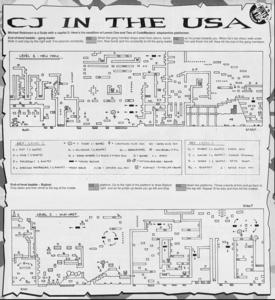 Карта CJ in the USA