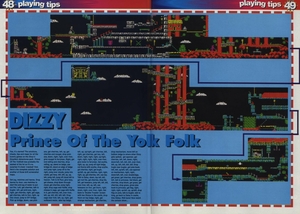 Карта Dizzy, Prince of the YolkFolk