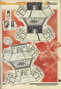 Карта Dragon's Lair II: Escape from Singe's Castle