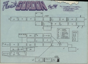 Карта Flash Gordon