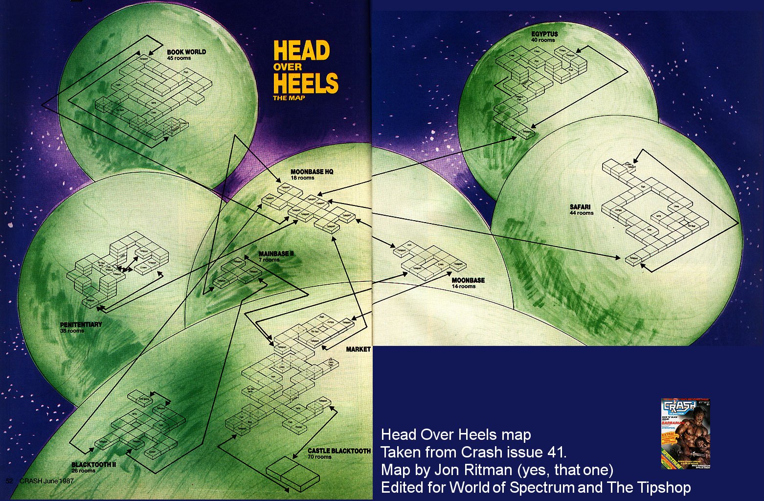 Heels Map