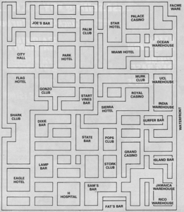 Карта Miami Vice