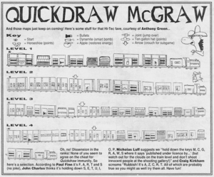 Карта Quick Draw McGraw