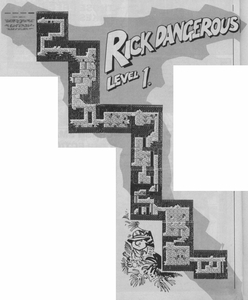 Карта Rick Dangerous