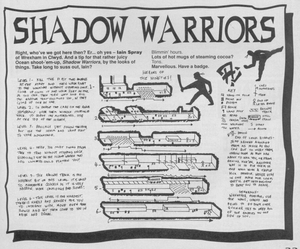 Карта Shadow Warriors