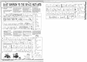 Карта Simpsons: Bart vs. the Space Mutants, The