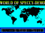 Demo 3: World of Speccy спектрум