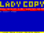 Lady Copy спектрум