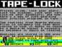 Tape-Lock спектрум
