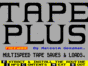 Tape Plus спектрум