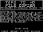 Tape to +D File Copier спектрум