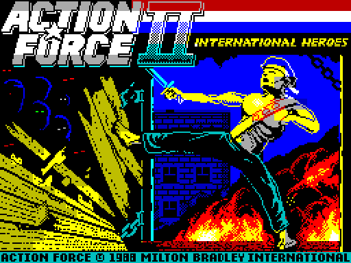 Action Force II для ZX Spectrum - играй онлайн!