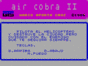 Air Cobra II спектрум