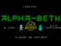 Alpha-Beth спектрум