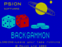 Backgammon спектрум