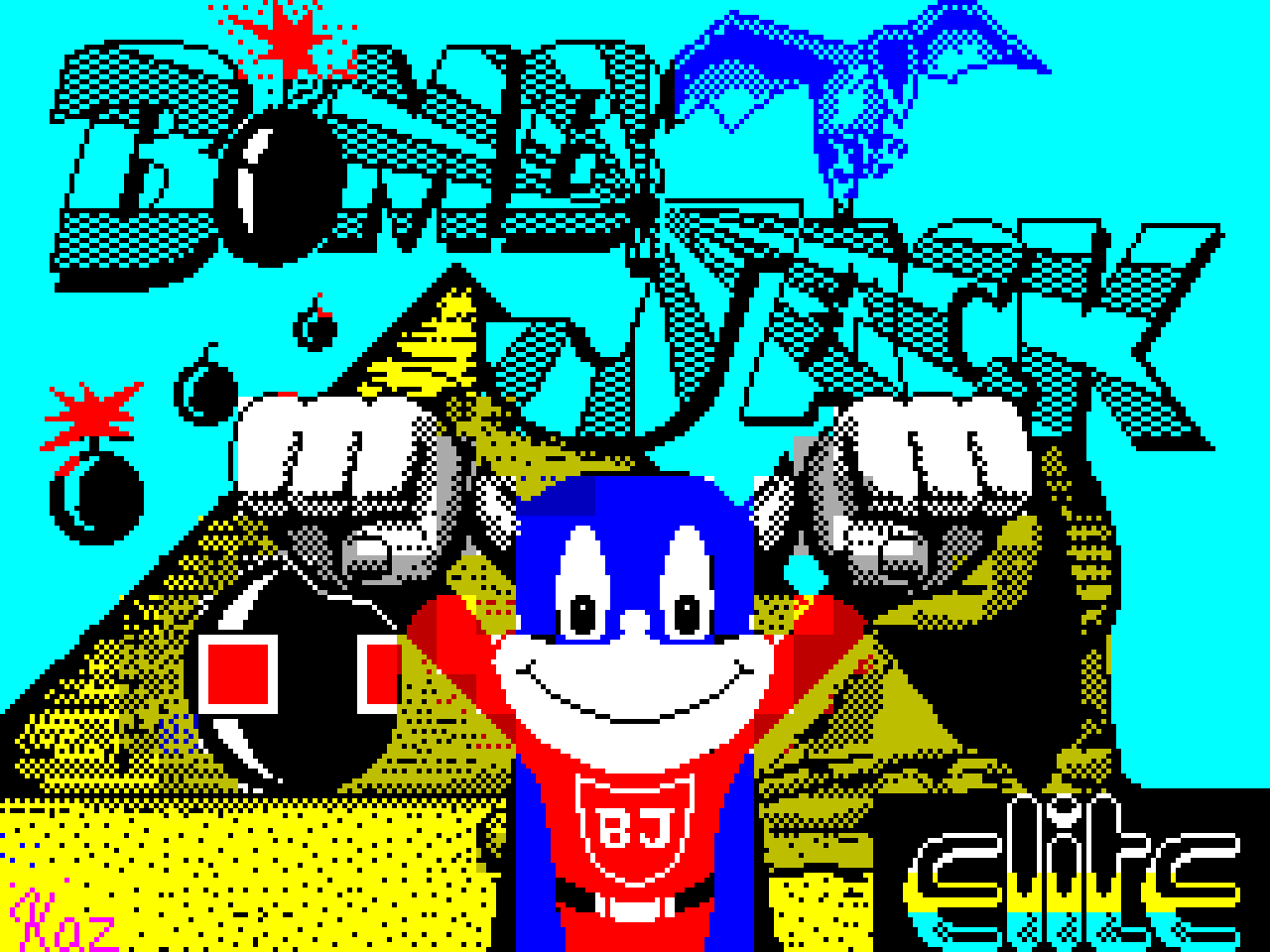 ゲーム Bomb Jack для ZX Spectrum - играй онлайн!