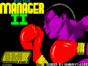 Boxing Manager 2 спектрум