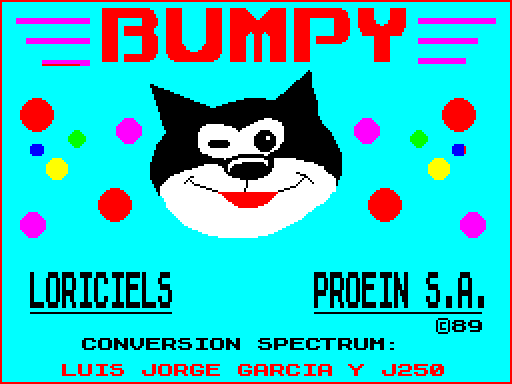 Bumpy для ZX Spectrum - играй онлайн!