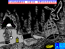 screenshots from colossal cave adventure