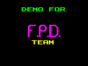 Demo for FPD Team спектрум