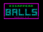 Disappear Balls спектрум