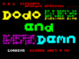 Dodo and Damn спектрум