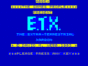 E.T.X. спектрум