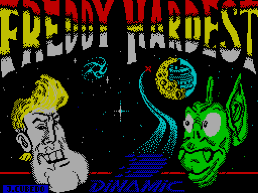 Freddy Hardest для ZX Spectrum - играй онлайн!