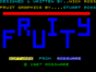 Fruity спектрум