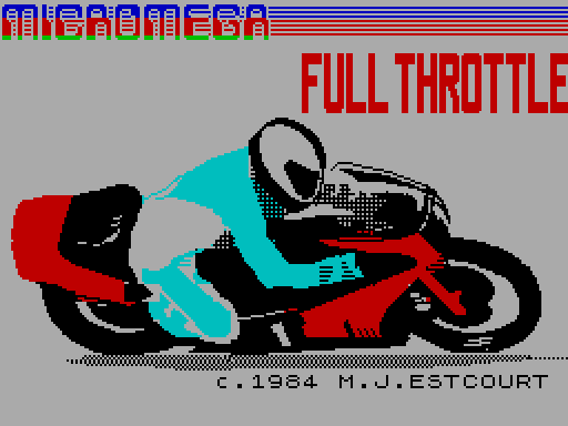 Full Throttle для ZX Spectrum - играй онлайн!