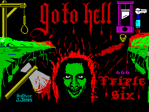 Go to Hell для ZX Spectrum - играй онлайн!