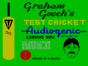 Graham Gooch's Test Cricket спектрум