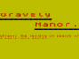 Gravely Manor спектрум
