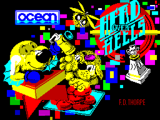 かるぼページ Head over Heels для ZX Spectrum - играй онлайн!