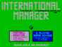 International Manager спектрум