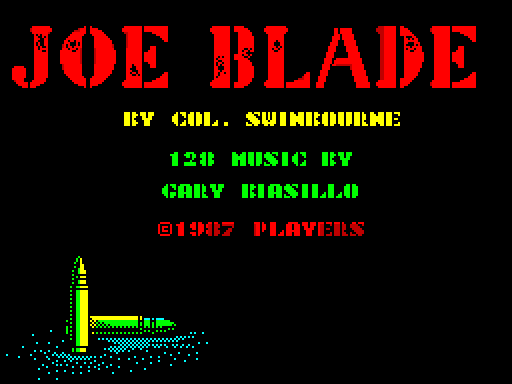 Joe Blade для ZX Spectrum - играй онлайн!
