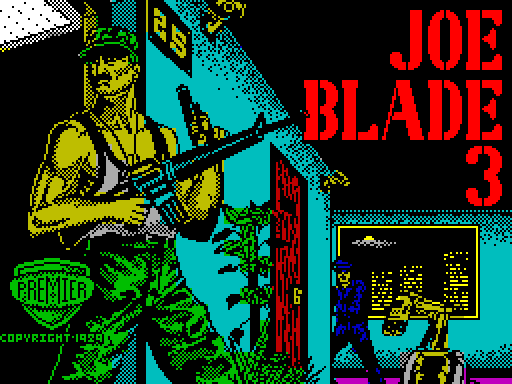 Joe Blade III для ZX Spectrum - играй онлайн!