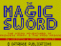 Magic Sword, The спектрум