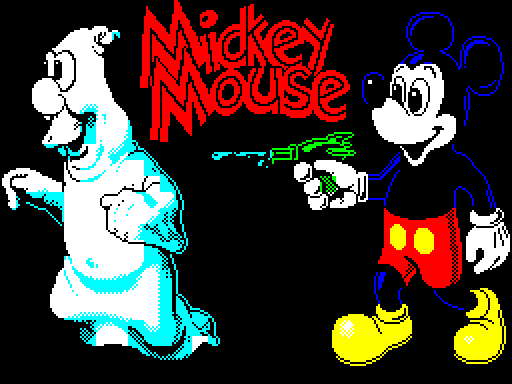 Mickey Mouse для ZX Spectrum - играй онлайн!