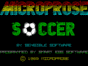 MicroProse Soccer спектрум