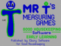 Mr T's Measuring Games спектрум