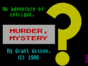 Murder, Mystery спектрум