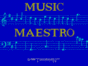 Music Maestro спектрум