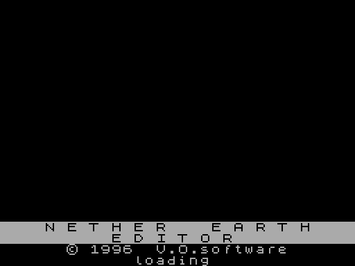 Nether Earth Editor для ZX Spectrum - играй онлайн!