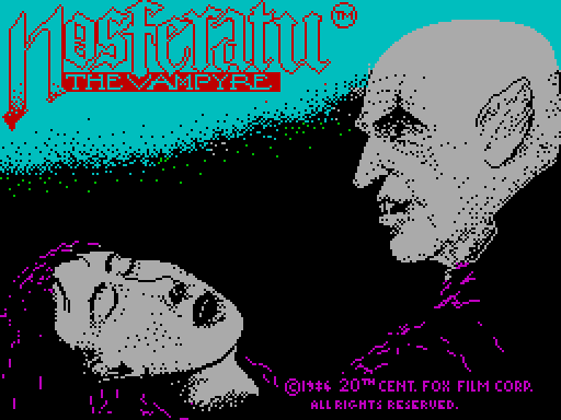 Nosferatu the Vampyre для ZX Spectrum - играй онлайн!