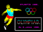 Olympiad '86 спектрум