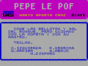 Pepe le Pof спектрум