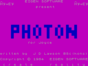 Photon спектрум